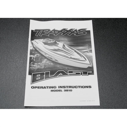 Owners manual, Blast