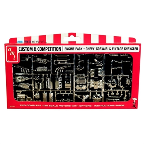 1:25 Chrysler & Chevy Corvair Motors Parts Pack