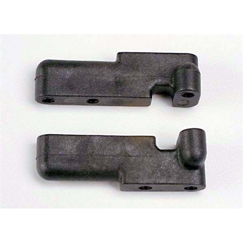 Servo mounts, steering/ shift (f&r) (black)