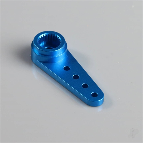 Alloy Single Servo Arm 20mm (0.8") Blue