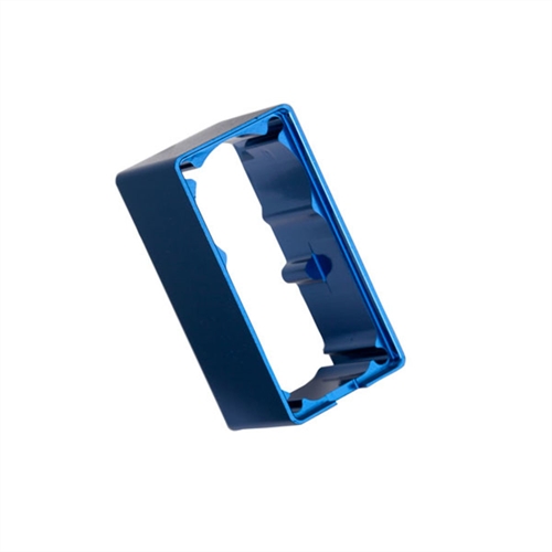 Servo case, aluminum (blue-anodized) (middle) (for 2250 serv