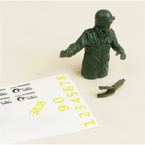 M26 Decals and Driver Set Green