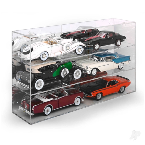 Six-Car Acrylic Display Case