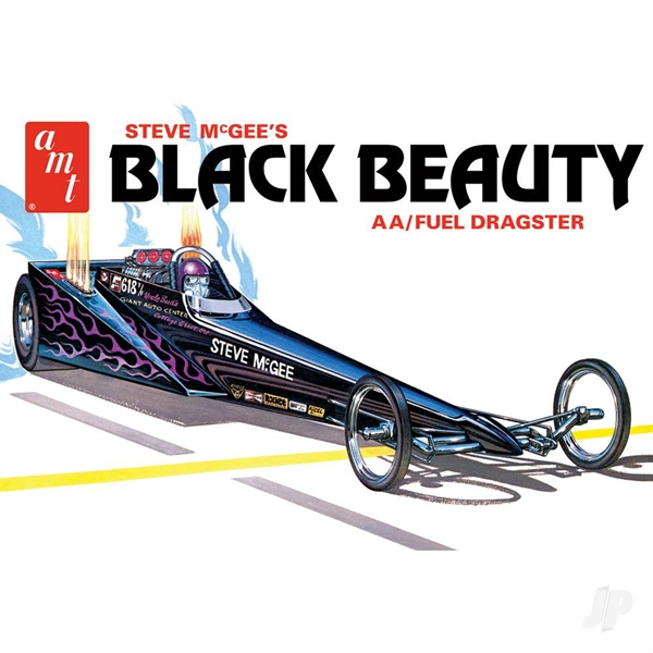 Steve McGee Black Beauty Wedge Dragster