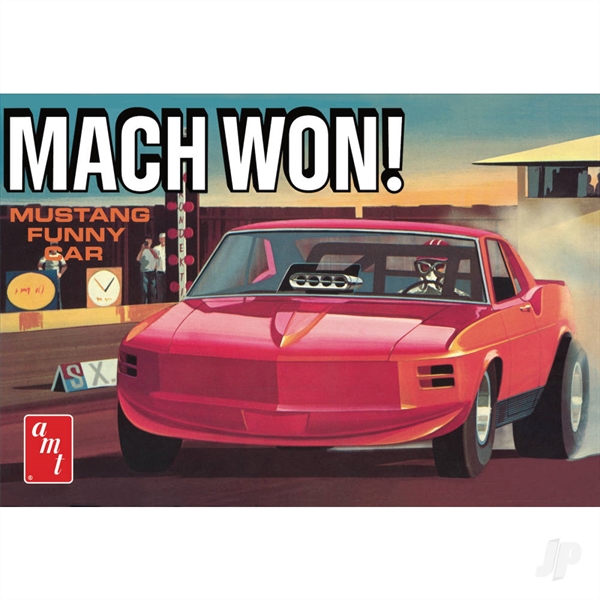 1:25 1970 Ford Mustang Funny Car Mach Won