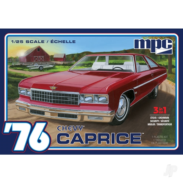 1976 Chevy Caprice w/Trailer 2T
