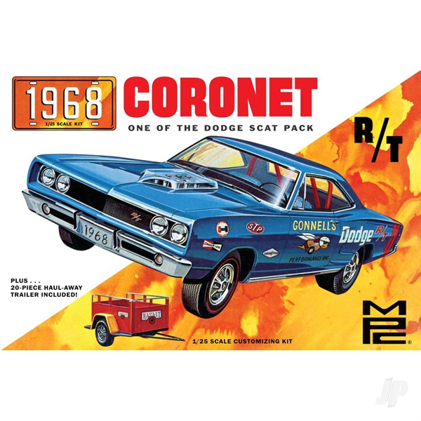 1968 Dodge Coronet Hardtop w/Trailer