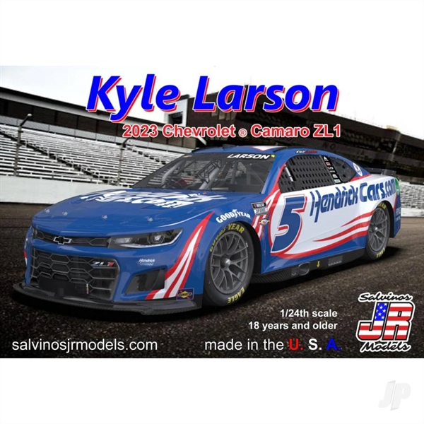 1:24 2023 Kyle Larson Chevy ® Camaro - HendrickCars Primary Paint Scheme