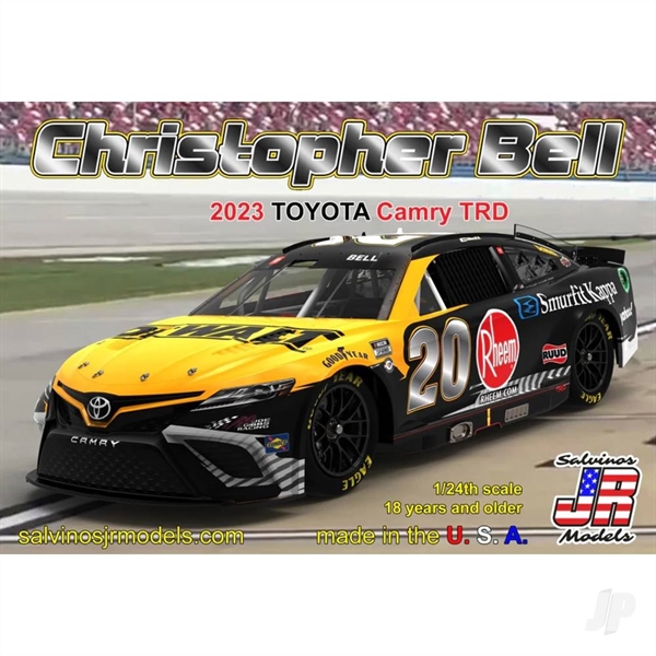 1:24 Joe Gibbs Racing Christopher Bell 2023 Toyota Camry Primary