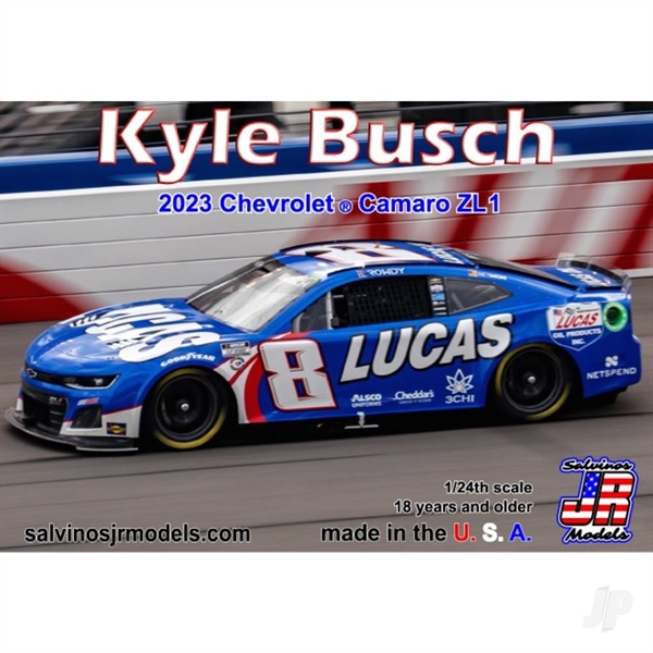 1:24 Richard Childress Racing Kyle Busch 2023 Camaro "Lucas Oil"