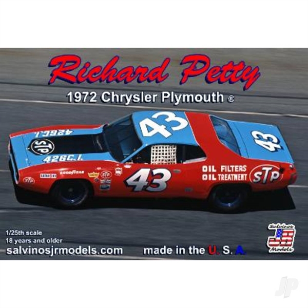 1:25 Richard Petty 1972 Chrysler Plymouth