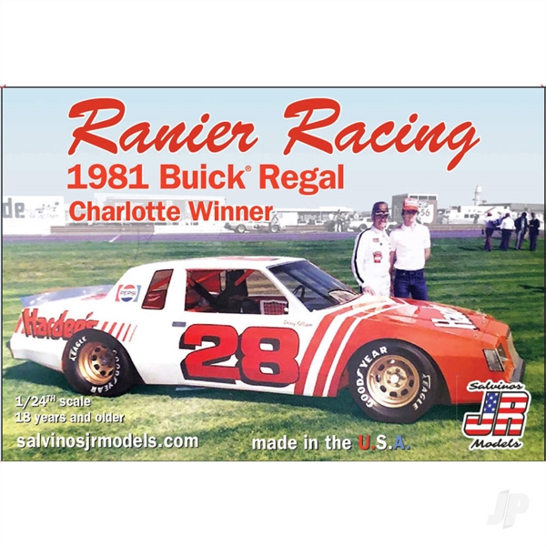 1:24 Rainer Racing 1981 Buick Charlotte Winner Driven by Bobby Allison