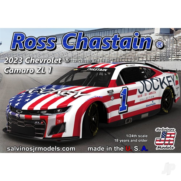 1:24 Trackhouse Racing 2023 Ross Chastain Camaro "Jockey"