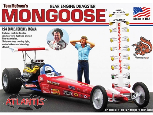 Tom Mongoose McEwen Rear Engine Dragster 1/24