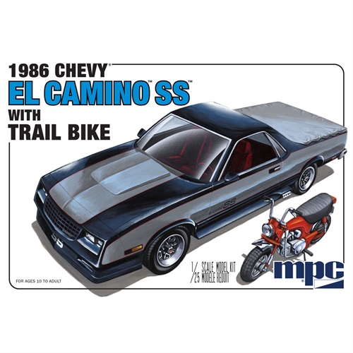1986 Chevy El Camino SS with Dirt Bike