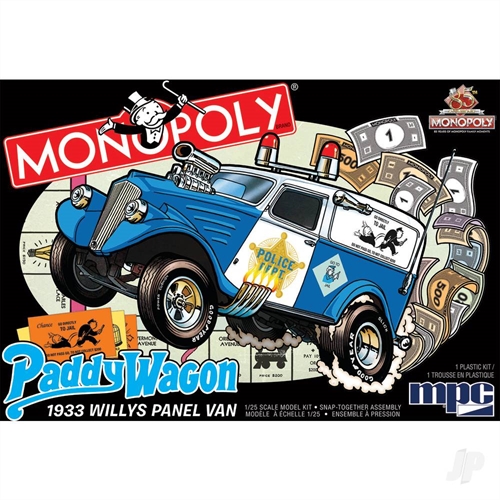 1933 Willys Panel Paddy Wagon Monopoly 2T