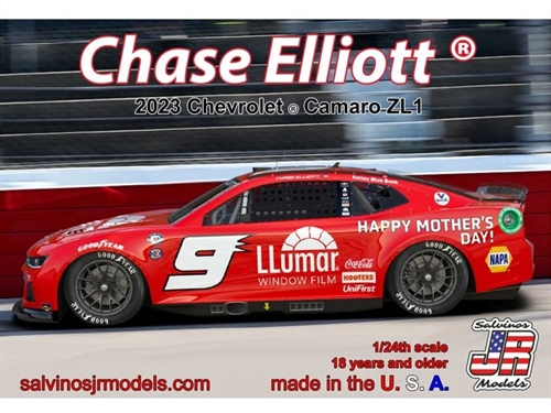 1:24 Hendrick Motorsports Chase Elliott 2023 Camaro "Llumar"