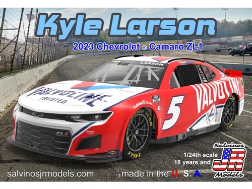 1:24 Hendrick Motorsports Kyle Larson 2023 Camaro "Valvoline"