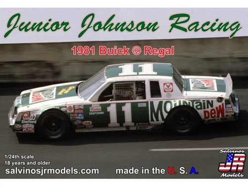 1:24 Junior Johnson Racing 1981 Buick Driven by Darrell Waltrip