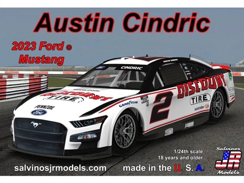 1:24 Team Penske 2023 Austin Cindric Ford Mustang Primary