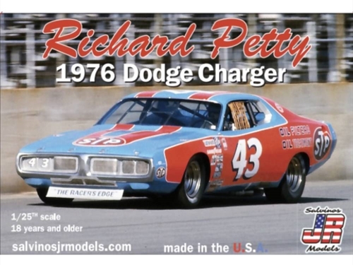 1:24 Richard Petty 1976 Dodge Charger with Vinyl Wrap Decals