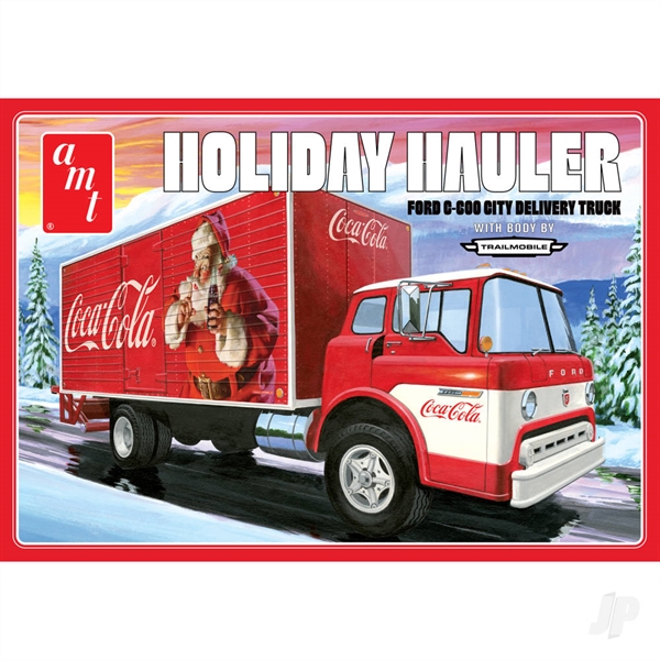 Ford C-600 City Holiday Delivery Truck Coca-Cola