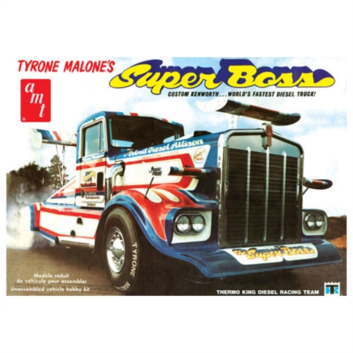 1:25 Tyrone Malone Kenworth Super Boss Drag Truck