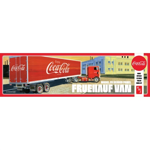 Fruehauf Beaded Van Semi Trailer Coca-Cola