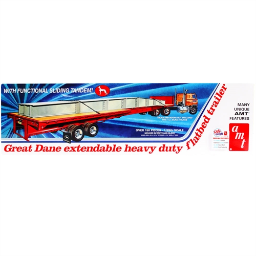 Great Dane Extendable Flat Bed Trailer - NEW