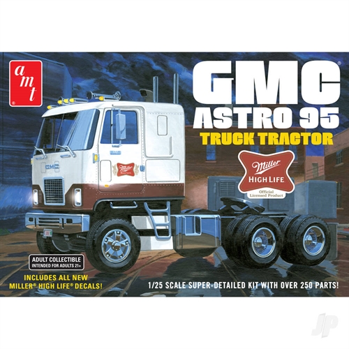 GMC Astro 95 Semi Tractor Miller Beer
