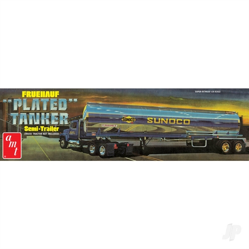 Fruehauf Plated Tanker Trailer Sunoco