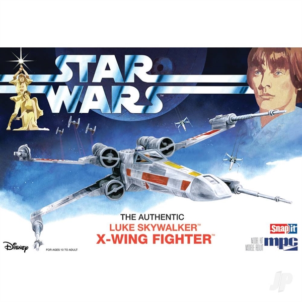 1:63 Star Wars A New Hope X-Wing Fighter (Snap)