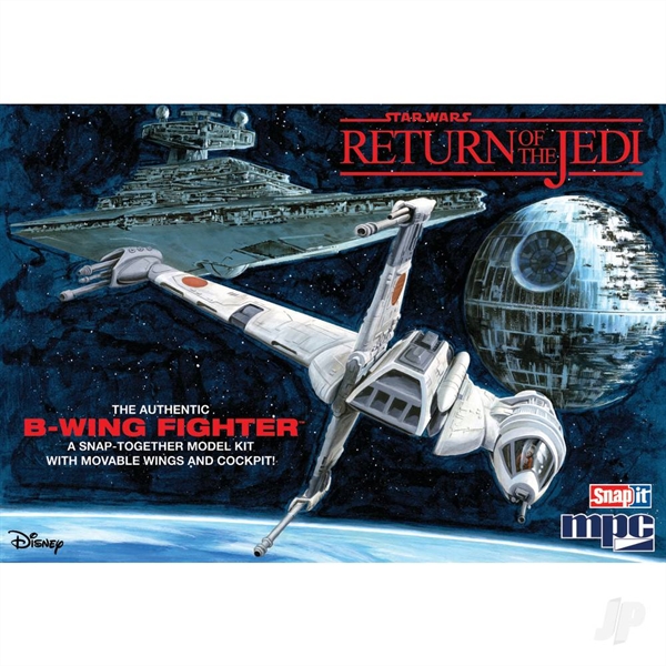 1:144 Star Wars Return of the Jedi B-Wing Fighter (Snap)
