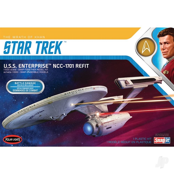 Star Trek U.S.S. Enterprise Refit Wrath of Khan Edition 2T