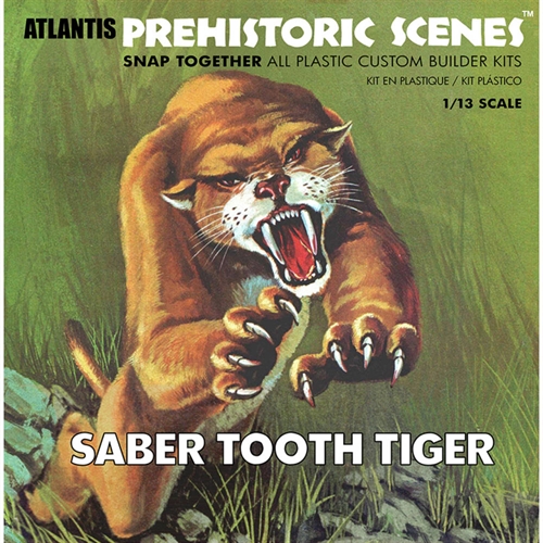 1:13 Prehistoric Scenes Saber Tooth Tiger