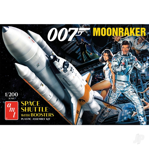 Moonraker Shuttle wBoosters - James Bond