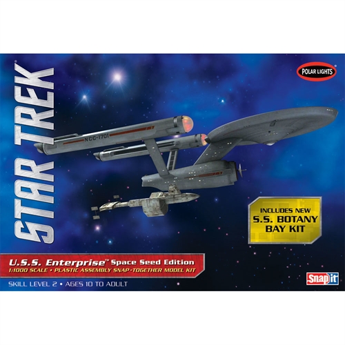 11000 Star Trek TOS USS Enterprise Space Seed Edition Snap Kit