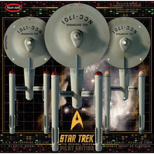 Star Trek TOS USS Enterprise wPilot Edition Parts