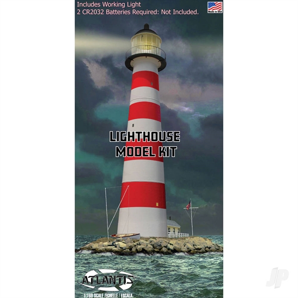 Lighthouse with Light and Diorama Base