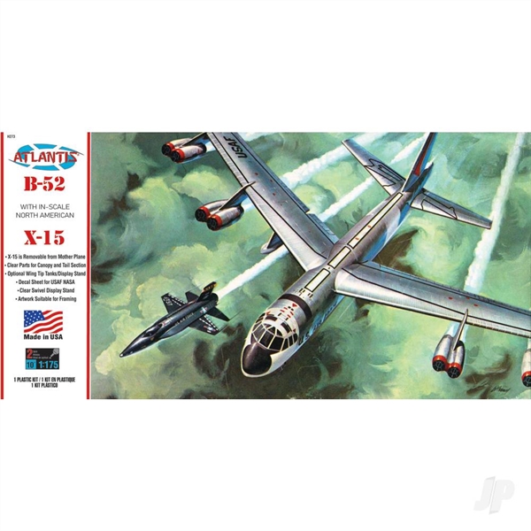 1:175 Boeing B-52 and X-15 with Swivel Stand