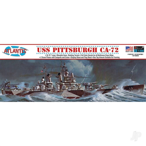1480 USS Pittsburgh CA-72 Heavy Cruiser
