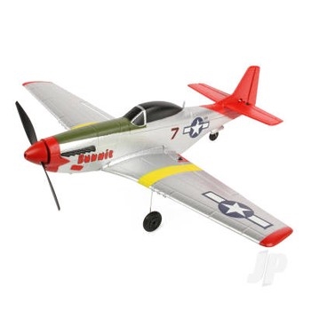 Mini P-51 (Red Tail) RTF – Mode 2 (450mm)