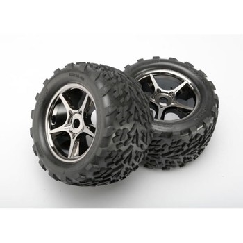 Tires & wheels, Gemini black chrome w/Talon tires(TSM rated)
