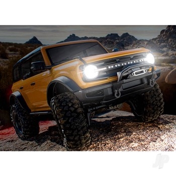 Pro Scale LED light set, Ford Bronco (2021), complete with power module (includes headlights, tail lights, & distribution block) (fits #9211 body)