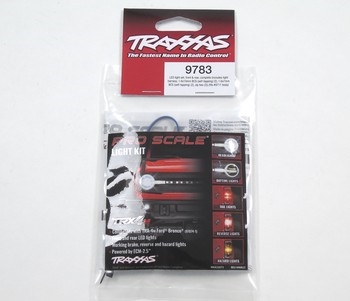LED light set, front & rear, complete (includes light harness, 1.6x10mm BCS (self-tapping) (2), 1.6x7mm BCS (self-tapping) (2), zip ties (2)) (fits #9711 body)