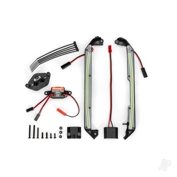 LED light set, Green, complete (underbody) (fits 4-Tec 2.0 or 4-Tec Drift)