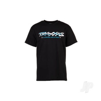 Black Tee Sliced Logo 2XL