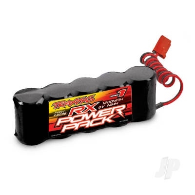 Battery, RX Power Pack, 1200mAh (NiMH, 6.0V flat)