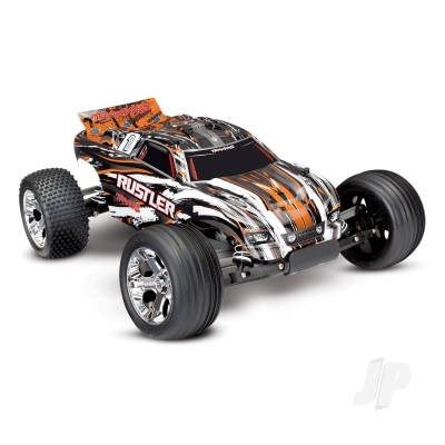 Rustler XL-5 2WD (TQ/No Batt or Chg) - Orange