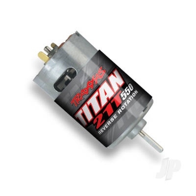 Motor, Titan 550, reverse rotation (21-turns/ 14 volts) (1)